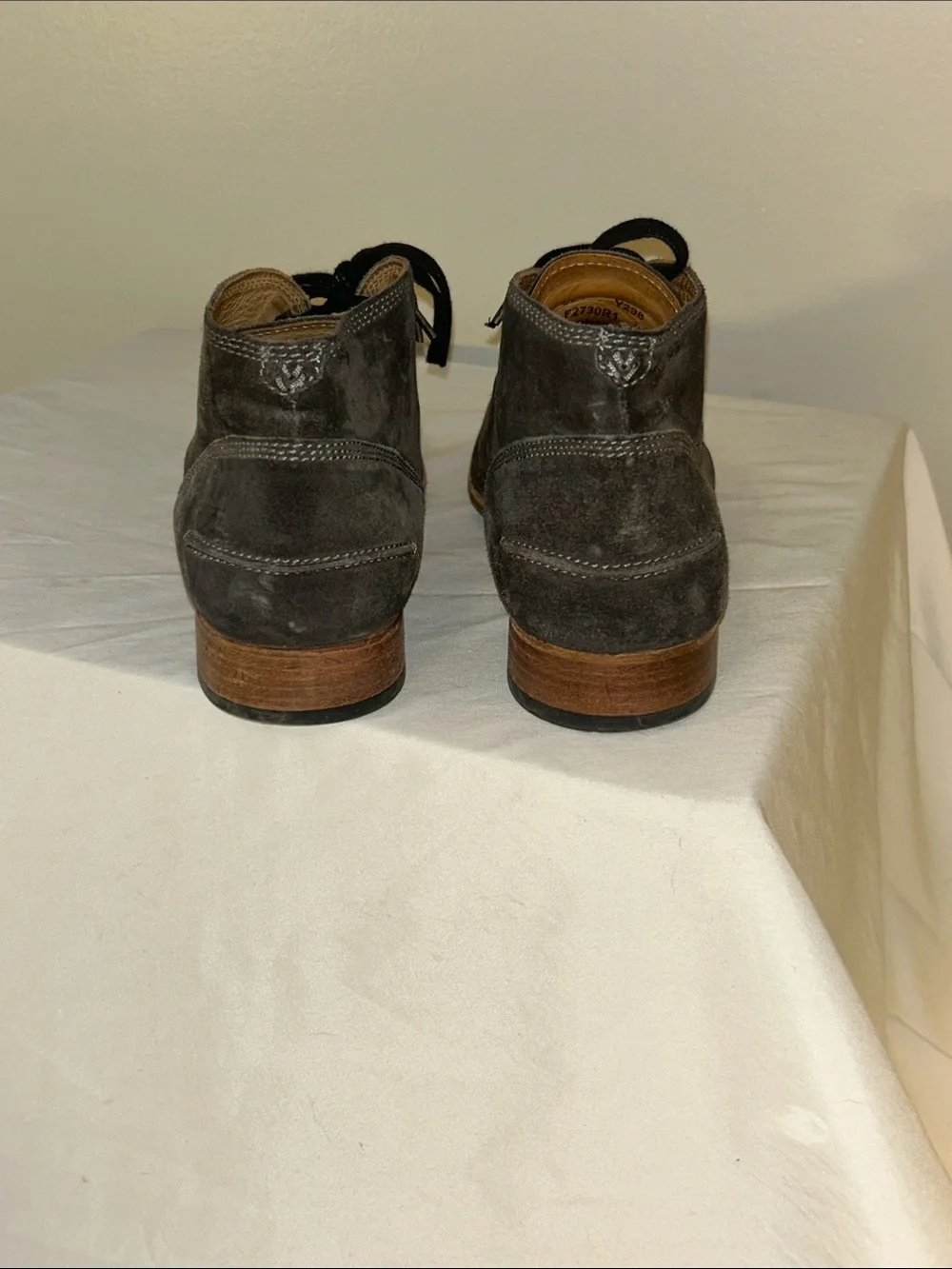 John Varvatos Suede Chukka Boots